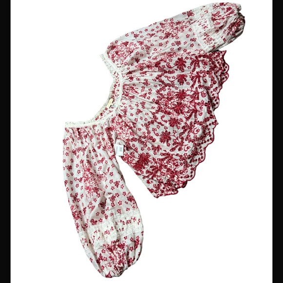 Broderie Anglaise Crop Top BYTIMO - Picture 9 of 9